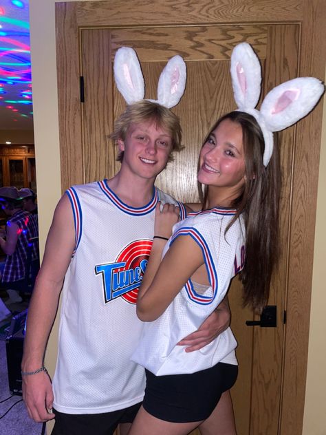 Bugs and Lola Lola And Bugs Halloween Costume, Bugs Bunny And Lola Costume Black Couple, Lola Bunny And Bugs Bunny Costume Couple, Bugs Bunny And Lola Bunny Halloween Costumes, Lola And Bugs Bunny Costume Couple Halloween, Lola Bunny Costume Couple, Lola And Bugs Bunny Couple Costume, Bugs Bunny Couple Costume, Lola Bunny And Bugs Bunny Costume