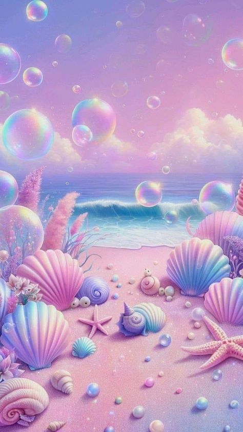 Mermaid Background, ليلو وستيتش, Mermaid Wallpapers, Whatsapp Wallpaper Cute, Unicorn Pictures, Cute Mobile Wallpapers, Pink Wallpaper Backgrounds, Easter Wallpaper, Phone Wallpaper Pink