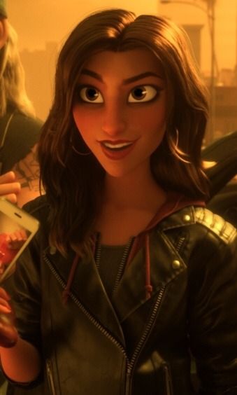 Shank❤️❤️ Shank Wreck It Ralph, Captain America Leather Jacket, Disney Art Style, Ralph Breaks The Internet, Vanellope Von Schweetz, Hedgehog Movie, Pixar Characters, Disney Memories, Digital Portrait Art