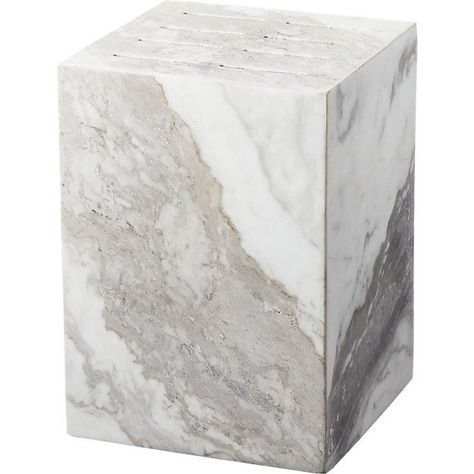 CB2 Pillar White Marble Knife Block Volakas Marble, Gold Candle Holders, Look Expensive, Dark Wax, Expensive Houses, Affordable Decor, Decor Buy, Plywood Furniture, Glass Boxes