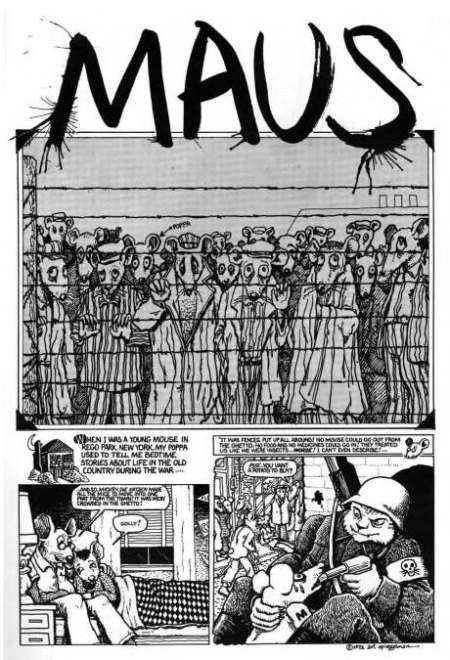 Maus Art Spiegelman, Art Spiegelman, Grafic Art, English Posters, Nonfiction Text Features, Western Comics, Marvel Comics Superheroes, Forrest Gump, Art Idea