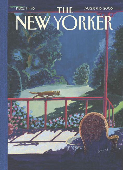 Cats Night, New Yorker Cover, The New Yorker Magazine, Gomez Palacio, New Yorker Magazine, New Yorker Covers, Old Magazines, Buy Wall Art, August 8