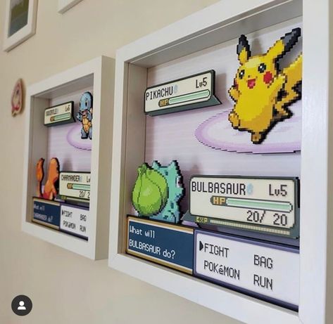 Pokemon Battle, 3d Pokemon, Pokemon Room, Pokemon Diy, Pokemon Craft, Instruções Origami, Seni Dan Kraf, Anime Crafts, Perler Beads Designs