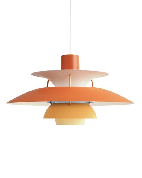 What Is Mid-Century Modern, Anyway? Mid Century Modern House Interior, Origami Lamps, Modern House Interior Design, Louis Poulsen Lighting, House Improvement, Modern House Interior, Modern Home Interior Design, Poul Henningsen, Mid Century Modern Lighting