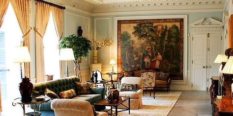 The Mount, Edith Wharton's Home | Venue, Lenox | Price it out British Homes Interior, British Home Decor, English Interior, British Interior, Room London, British Home, New Cabinet, Traditional Interior, Drawing Room