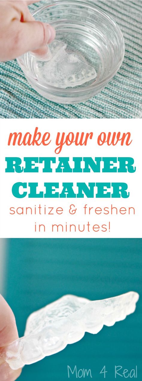 How To Clean Retainers, Retainer Cleaner, Denture Cleaner, Baking Soda Benefits, Shampoo Recipe, Make Up Tutorials, Baking Soda Uses, Baking Soda Shampoo, Make Up Brush