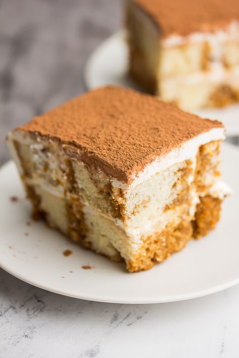 The rich and decadent flavors in this Vegan Tiramisu will have you going back for seconds. It’s an uncomplicated recipe that can be done days ahead of time or all at once. Simple ingredients only! #vegandessert #plantbased #vegantiramisu #easyvegandessert #dessert #vegan Nora Cooks Vegan, Best Easy Banana Bread, Vegan Tiramisu Recipe, Vegan Mascarpone, Nora Cooks, Vegan Tiramisu, Best Vegan Desserts, Banana Bread Recipe Moist, Dessert Vegan