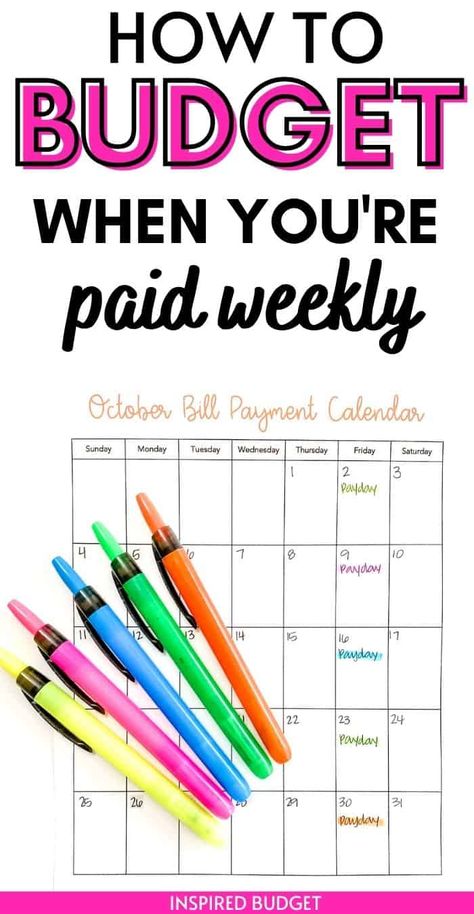 How To Budget When You Get Paid Weekly 1000 Budget Plan, Weekly Money Budget Planner, Monthly Budget Weekly Paycheck, How To Weekly Budget, Budgeting Weekly Paycheck, Budgeting Finances Weekly Pay, Budget Board Ideas, Free Weekly Budget Template, How To Budget For Beginners Weekly