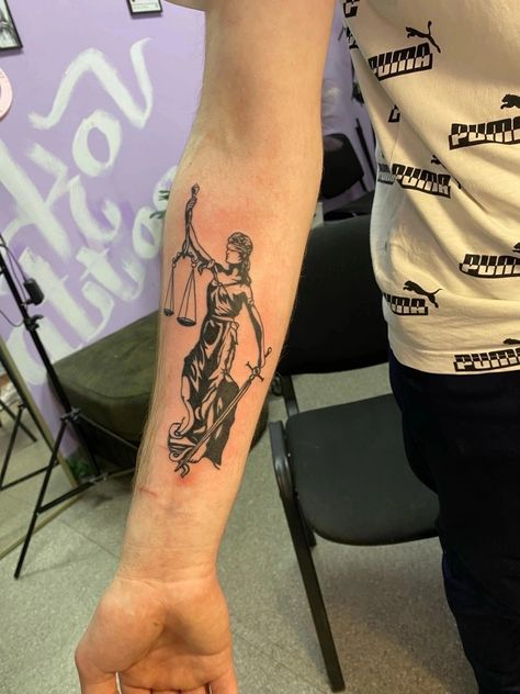 Lady Justice Libra Tattoo, Lady Justice Tattoo Metallica, Justice Tattoo Men, And Justice For All Tattoo, Lady Of Justice Tattoo, Lady Justice Tattoo, Michelangelo Tattoo, Justice Tattoo, Metallica Art