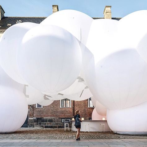 Inflatable architecture and design showcased in new book Bubbletecture Big Architects, Architectural Forms, Anish Kapoor, Genius Loci, Bjarke Ingels, Eden Project, Colossal Art, Modern Crafts, Public Art