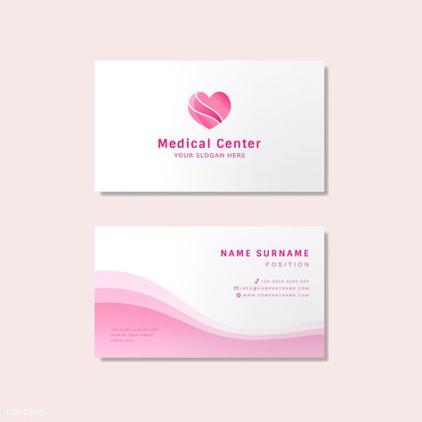 Medical professional business card design mockup | free image by rawpixel.com / NingZk V. Business Card Background, Doctor Business Cards, Medical Business Card, Business Cards Layout, Design Mockup Free, Medical Business, Letterpress Business Cards, Premium Business Cards, Professional Business Card Design