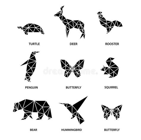 Geometric Art Animal, Animal Art Projects, Polygon Art, Intarsia Woodworking, Geometric Sculpture, Pet Logo Design, Zentangle Drawings, Geometry Art, Music Files