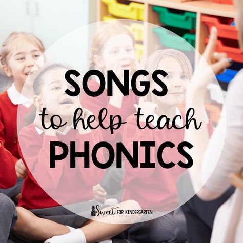 Songs to Help Teach Phonics | Sweet for Kindergarten Saxon Phonics, Teaching Letter Sounds, Teach Phonics, Kindergarten Songs, Social Stories Preschool, Phonics Song, Phonics Rules, Cvce Words, Life Skills Special Education