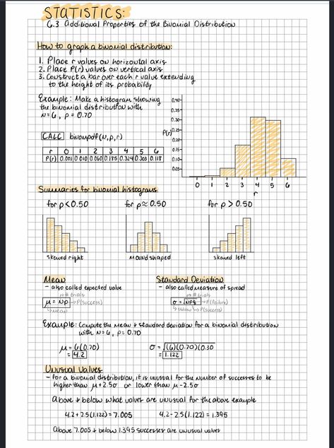 Ap Statistics Notes, Ap Statistics Notes Aesthetic, Statistics Notes College, College Statistics Cheat Sheet, Biostatistics Notes, Statistics Aesthetic, Statistics Cheat Sheet, Math Statistics, Elementary Statistics College