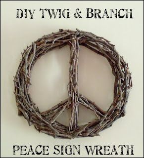 Twig Crafts, Thrift Shop Finds, Twig Art, Purl Bee, Acorn Crafts, Repurposed Art, Stick Art, Trendy Home Decor, Nature Crafts