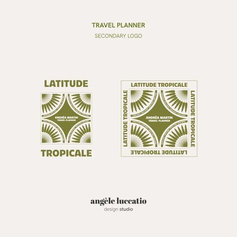 ✨🌴 Identité visuelle pour une travel planner ! 🌴✨ Aujourd’hui, je suis ravie de vous dévoiler la nouvelle charte graphique de la travel planner Andréa Martins, spécialement conçue pour capturer l’essence des voyages sur mesure vers des destinations tropicales. 🌺✈️ Le logo a été pensé de façon à combiner harmonieusement plusieurs éléments emblématiques au tropique. 🌿 L’Arbre du Voyageur : symbole de protection et de découverte, il évoque la promesse d’une aventure sereine et sécurisée. Son... Travel Logo, Travel Planner, Branding, Graphic Design, ? Logo, Design