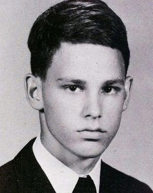 Rockstar yearbook: Jim Morrison High School Yearbook Photos, Celebrity Yearbook Photos, The Doors Jim Morrison, Yearbook Pictures, Apocalypse Now, Donald Sutherland, Joe Cocker, Young Celebrities, Famous Musicians