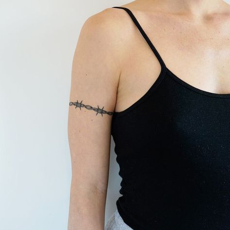 Barbwire Tattoo, Russian Prison Tattoos, Teardrop Tattoo, Pikachu Tattoo, Barbed Wire Tattoos, Cuff Tattoo, Tatoo Inspiration, Realistic Temporary Tattoos, Movie Industry