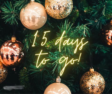 Christmas Countdown Instagram Post, Holiday Countdown Quotes, 15 Days Left Countdown, 17 Days Until Christmas, 15 Days To Go Countdown, 15 Days To Go Countdown Birthday, Christmas Countdown Wallpaper, Christmas Countdown Meme, Festival Quotes