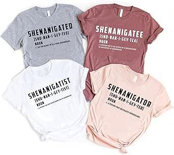 Generic Shenanigator Definition Funny Shirts, Group Vacation Shirts, Girls Trip Shirts, Group Trip Shirts, Matching Road Trip Shirt, Medium-Large, Design 2 Group Trip Shirts, Group Vacation Shirts, Group Vacation, Girls Weekend Shirts, Group Trip, Trip Shirts, Girls Trip Shirts, Shirt Making, T Shirt Image