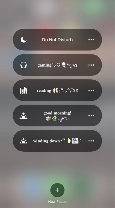 Personal Focus Ideas Iphone, Focus Settings Iphone Ideas, Ipad Focus Mode Ideas, Focus Mode Iphone Ideas, Focus Iphone, Focus Ideas, Organize Phone, How To Clean Iphone, Focus Mode
