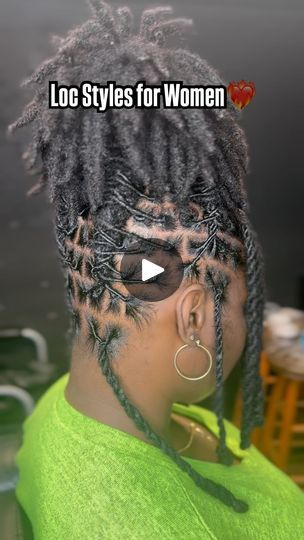 1.4K views · 757 reactions | Another loc style for women😍

Try this style at your next appointment🥰❤️‍🔥

📍Atlanta: September 28th & 29th📍
(28th is all booked up)

Shop my ABE GOATED products‼️🛍️
Link in my bio to purchase🥰

Text: (478) 340-8131 for more info‼️
Link is in my bio to book😌

——————

Follow @step.dalocgoat for more content🐐❤️‍🔥

#locs #locsstyles #locstylesforwomen #locstylesformen #locjourney #loclife #locliving #longlocs #charlottelocs #atlantaloctician #charlotteloctician #atlantalocs #atllocstylist #cltlocs #locslocslocs #locnation #dreadlocks #dreadhead #dreads #retwist #retwistdreads #retwistlocs #retwistandstyle #longlocstyles #shortlocs #kiddielocs #kidlocstyles #locextensions #locreattractments #wicks | Stephanie H. | Queen · We Will Rock You (Megan Thee Stal Cute Loc Hairstyles For Women Short, Cute Loc Updos, Low Loc Bun Styles, Professional Loc Styles, Styles For Short Locs For Women, Dreads Hairstyle For Women, Beginner Loc Styles For Women, Professional Loc Styles For Women, Formal Loc Styles Black Women