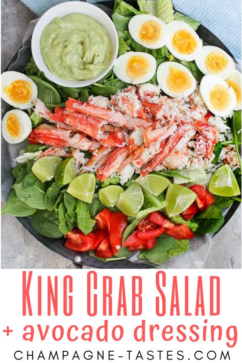 Pescatarian On A Budget, Pescatarian Recipes Healthy Clean Eating, Pescatarian Snack Ideas, King Crab Salad, Pescatarian Diet For Beginners, Types Of Vegetarians, Pescatarian Dinner Ideas, King Crab Recipe, Pescatarian Meal Plan