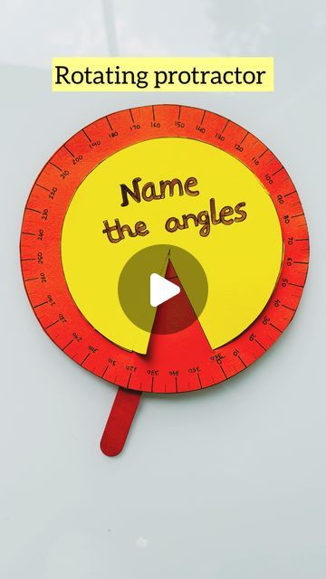 Shraddha Fogla 🇮🇳 | #save Rotating Protractor.   Comment “Printable” to get yours for Free   📐 An acute angle measures less than 90° at the vertex.  📐 An... | Instagram Time Projects 3rd Grade, Protractor Printable, Angles Project, Maths Angles, Angles Math Activity, Teaching Angles, Teach Angles, Angles Drawing, Math Measurement Activities