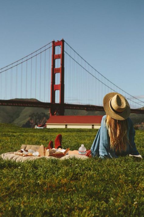 Presidio: Get Sandwiches at Blue Barn & Picnic at Crissy Field Chrissy Field San Francisco, Presidio San Francisco, Two Tickets To Paradise, Places In San Francisco, Film Moodboard, Life In The Countryside, Bachelorette Planning, Picnic Photoshoot, Blue Barn