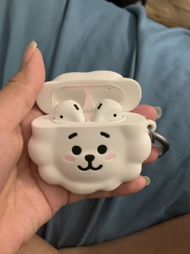 Bt21 Airpods Case, Earpods Aesthetic, Cute Earpods, Cool Airpod Cases, Kawaii Airpod Case, Earpods Case, Airpods Pro 2nd Generation Case, Fluffy Phone Cases, Pr Unboxing