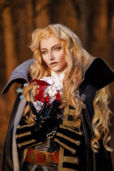 pose references Alucard Cosplay, Adrian Tepes, Alucard Tepes, Castlevania Netflix, Alucard Castlevania, Castlevania Anime, Drag King, Awesome Cosplay, Cosplay Makeup