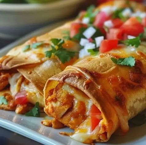 Chi-Chi’s Baked Chicken Chimichangas – Naomi's Recipes Make With Crescent Rolls, Baked Chicken Chimichangas, Chicken Chimichanga, Chicken Chimichangas, Chimichanga Recipe, Recipe Keeper, Cheddar Cheese Soup, Mexican Foods, Chicken Main Dishes