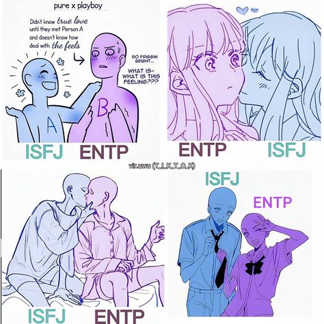 Entp Isfj Relationship, Isfj Entp Relationship, Isfj And Intp Relationship, Entp X Isfj Fanart, Isfj X Intp Fanart, Isfj And Entp, Entp X Intj Fanarts, Isfj X Entp, Entp X Isfj