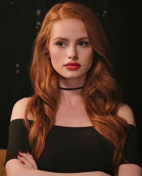 Madelaine Petsch, Long Red Hair, Long Red, Red Hair, Special Features, Choker, Blossom, Red, Hair