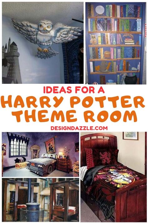 Looking for Harry Potter themed bedroom ideas for your kids? We've have collected the best ideas that will make you feel you're a great wizard of Hogwarts! Harry Potter Camera, Harry Potter Theme Room, Harry Potter Kids Room, Hogwarts Bedroom, Harry Potter Themed Bedroom, Themed Bedroom Ideas, Harry Potter Themed Room, Harry Potter Bedroom Decor, Harry Potter Room Decor