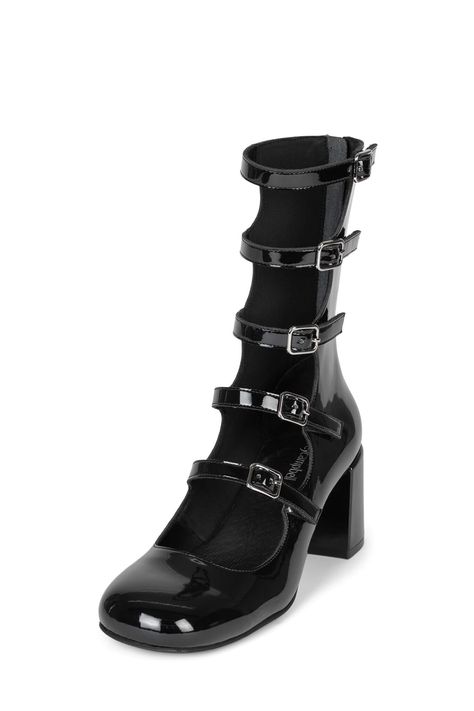 Jeffrey Campbell Monsieur, Mary Jane Boots, Cut Shoes, Buckle Heels, Dr Shoes, Clothing And Textile, Shoe Inspo, Antique Clothing, Mary Jane Pumps