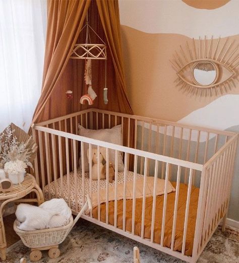 Nursery Ideas Neutral, Baby Nursery Ideas Neutral Grey, Neutral Baby Nursery, Pink Baby Room, Baby Nursery Ideas, Brown Nursery, Baby Nursery Organization, Kids Canopy, Nursery Girl