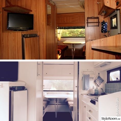 Motorhome Decor, Caravan Decor, Camper Interior Design, Caravan Makeover, Self Build Houses, Camping Inspiration, Rv Repair, Caravan Interior, Rv Makeover