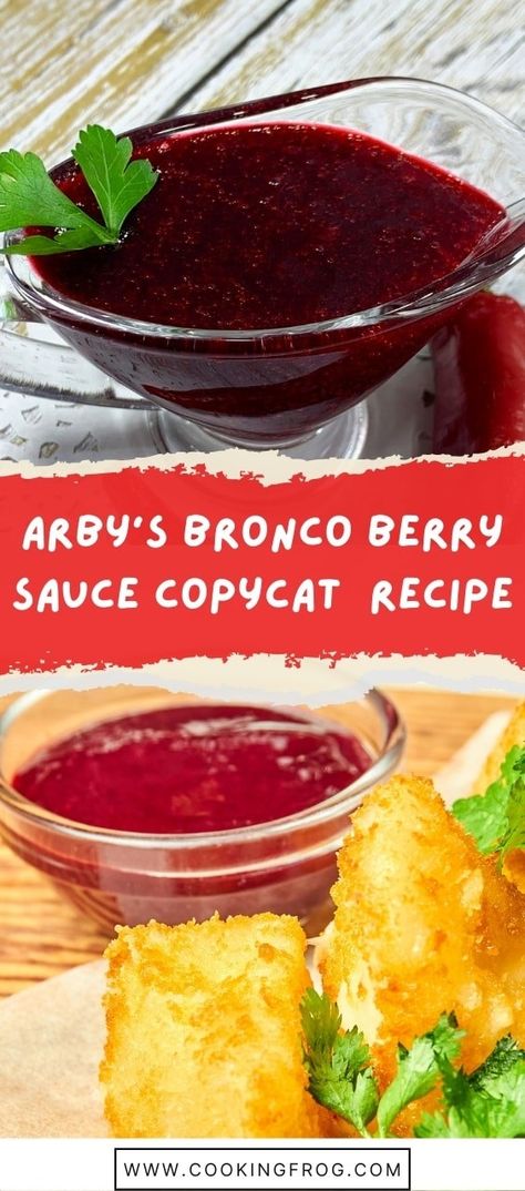 Bronco Berry Sauce Recipe, Arbys Sauce, Bronco Berry Sauce, Season Blends, Berry Sauce Recipe, Carnival Recipes, Arby's Sauce, Recipe For Pancakes, Restaurants Recipes