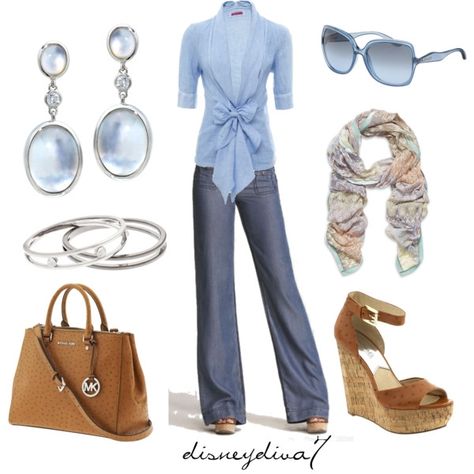 ♥ want this Light Blue Dress Outfit Casual, Sky Blue Outfit Color Combos, Blue Outfit Color Combos, Blue Dress Outfit Casual, Light Blue Dress Outfit, Outfit Color Combos, Blue Top Outfit, Blue Dress Outfit, Dress Outfit Casual