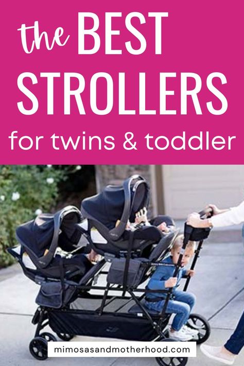 Congratulations on your growing family! Finding a triple stroller that can fit 3 passengers while also fitting your lifestyle can be tough, but we’re here to help. Read on for the best stroller for twins and toddler {2022 review}. Best Twin Strollers, Strollers For Twins, Stroller For Twins, Triple Stroller, Best Stroller, Toddler Stroller, 2022 Review, Twin Strollers, Stroller Reviews