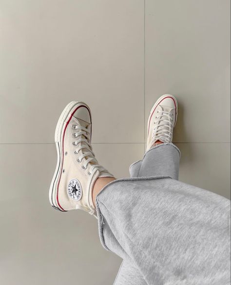 Converse, Sneakers, White