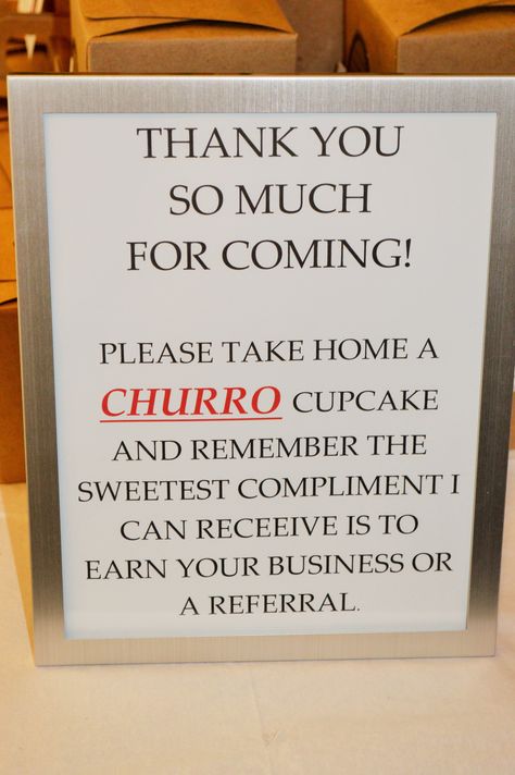 Thank you "favors" for my clients. The cupcakes were divine! Client Appreciation Party, Client Appreciation Events, Salon Openings, Grand Opening Party, Open House Real Estate, Thank You Sign, Business Launch, Salon Suites, Client Appreciation