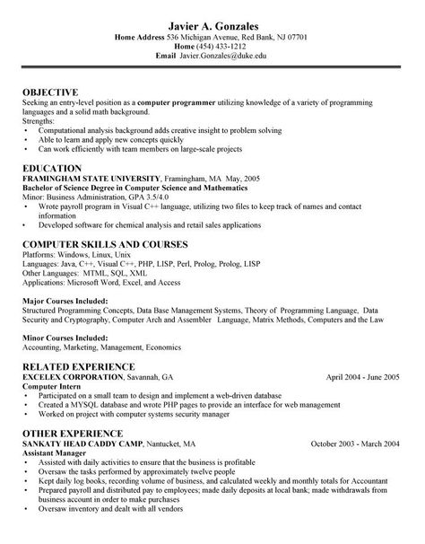 Computer Science Undergraduate Resume Amazing 5 Cv Of Puter Science Students Of 27 Adorable C... Student Cv Examples, College Student Resume, Resume With No Experience, Internship Resume, Project Manager Resume, Resume No Experience, Computer Teacher, Marketing Resume, Resume Objective Examples