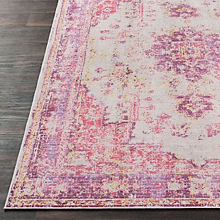 World Needle Area Rug 2' x 2'11" | Ashley Bright Area Rug, Surya Rug, Traditional Style Homes, Updated Traditional, Pink Area Rug, Guest Bed, Pink Rug, My New Room, Indoor Area Rugs