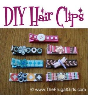 Diy Hair Clips, Frugal Girls, Hair Clips Diy, Diy Bebe, Types Of Hair, Operation Christmas Child, Baby Hair Clips, Diy Hanging, Diy Hair Bows