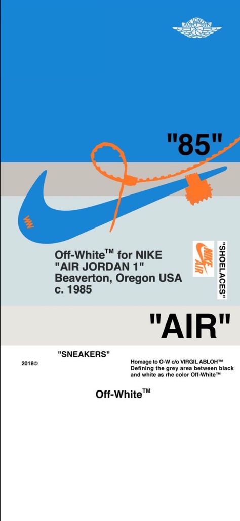 Off White Wallpaper, Off White Wallpapers, White Wallpapers, Jordan Off White, White Backgrounds, Nike Air Jordan 1, White Wallpaper, Air Jordan 1, Nike Air Jordan