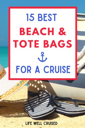 Planning a cruise? Don't forget to bring a beach or tote bag for shore excursions, beach days, and to bring your cruise essentials to the pool on your cruise ship. These 15 beach bags are great for women, families and anyone going on a cruise vacation. Large Capacity Bag For Beach Vacation, Cruise Beach Bag, Sand-colored Beach Bag For Vacation Travel, Cruise Excursion Bag, Nautical Tote Beach Bag For Travel, Cruise Ship Outfits, Cruise Packing List Caribbean, Caribbean Cruise Packing, Large Capacity Beach Bag For On-the-go