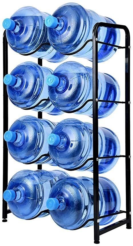 Water Bottle Storage Rack, 5 Gallon Water Bottle, Kitchen Ideas Remodeling, Gallon Water Jug, Kitchen Ideas For Small Spaces, Water Bottle Storage, Design Kitchen Ideas, Gallon Water Bottle, New Technology Gadgets