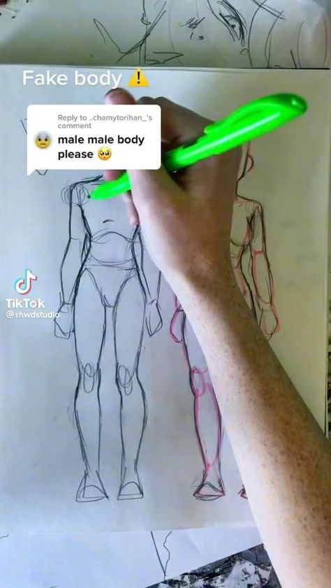 Hadiah Diy, Body Tutorial, Body Drawing Tutorial, Sketches Tutorial, Art Tools Drawing, Anime Drawings Tutorials, Hand Art Drawing, Creative Drawing, Book Art Drawings